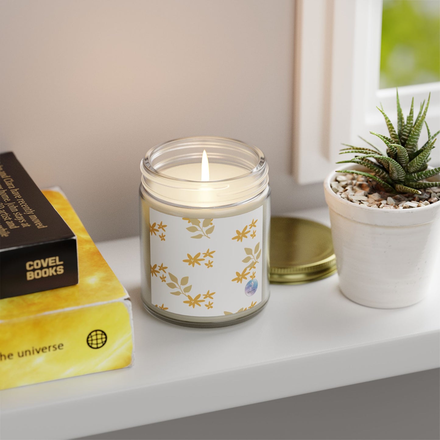 Scented Candles, Coconut Apricot Wax (4oz, 9oz)