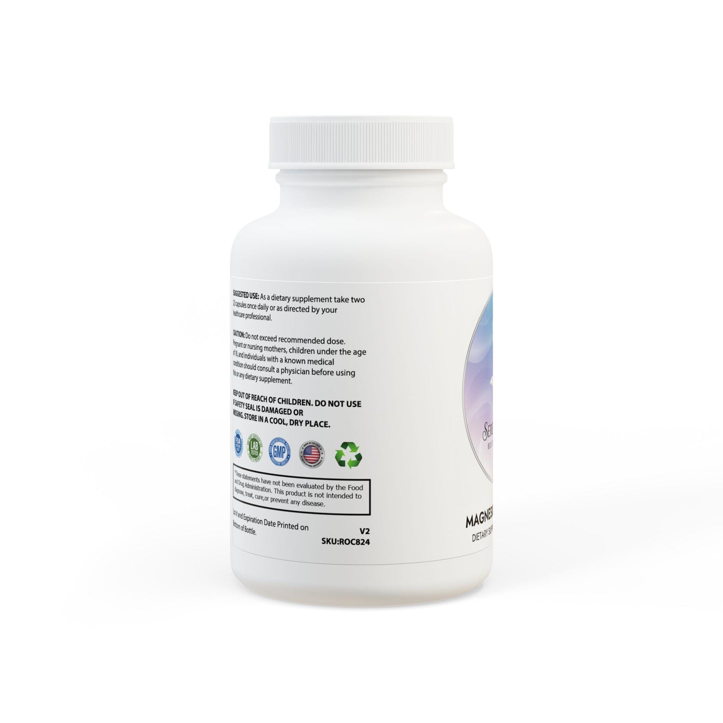 Magnesium Glycinate Supplement (60 Capsules)