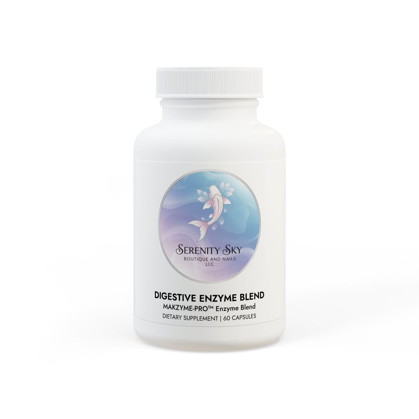 Digestive Enzyme Blend Supplement (60 Capsules)