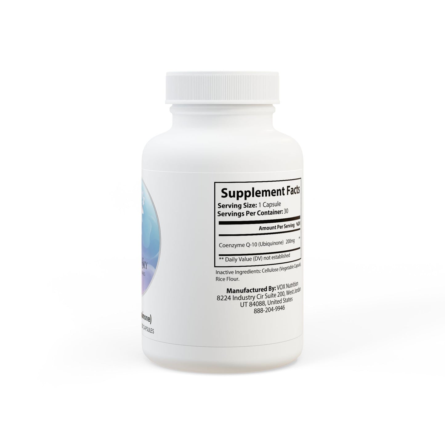 CoQ10 (Ubiquinone) Supplement (30 Capsules)