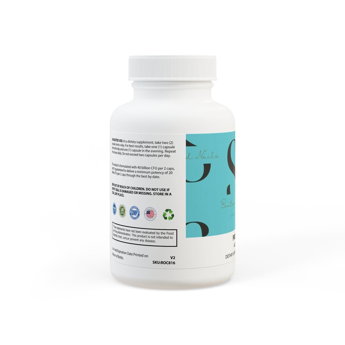 Probiotics Supplement (60 Capsules)