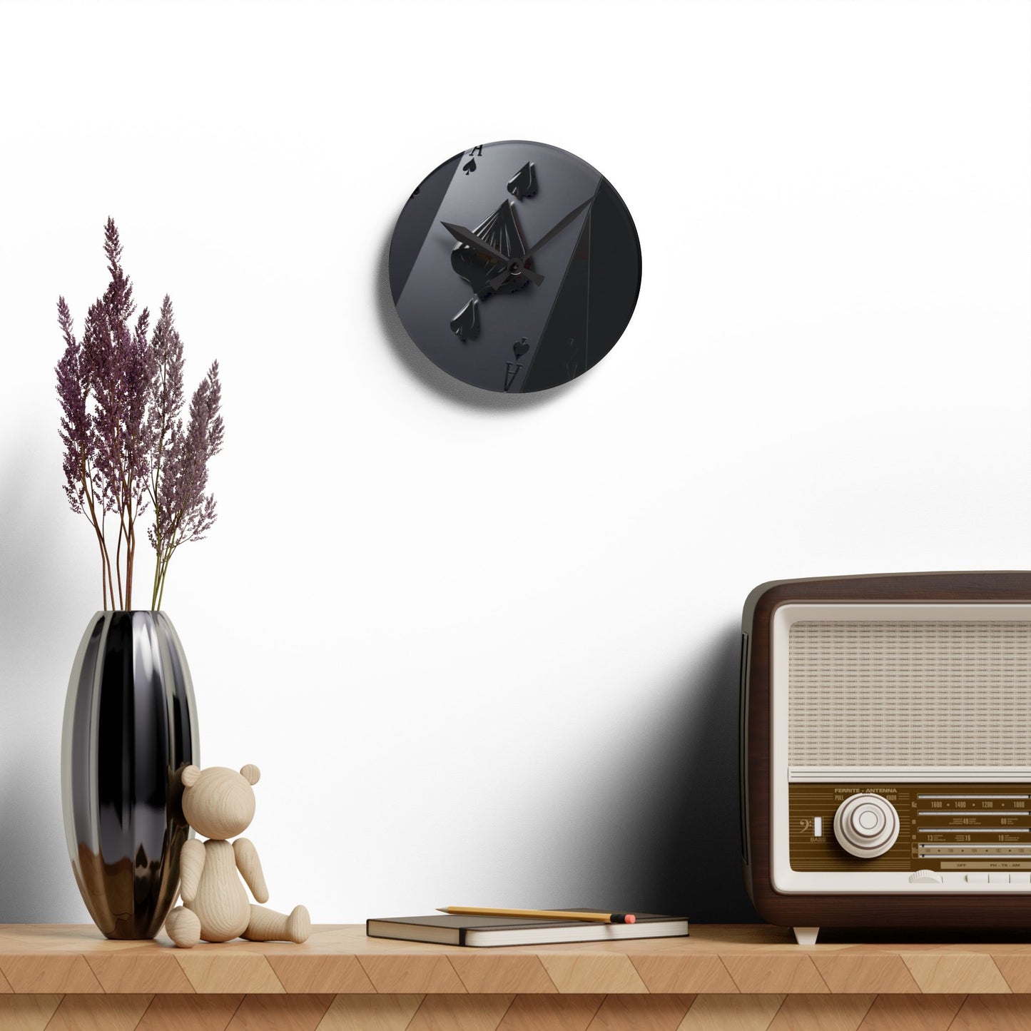 Ace Acrylic Wall Clock