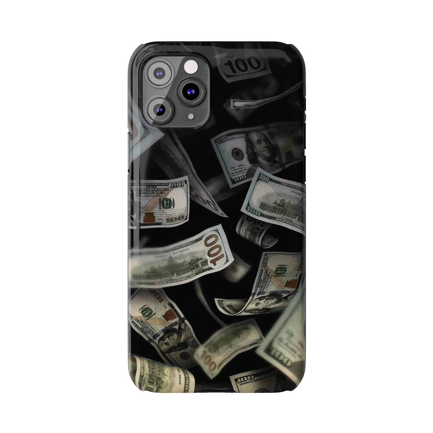 Raining money Slim iPhone Case