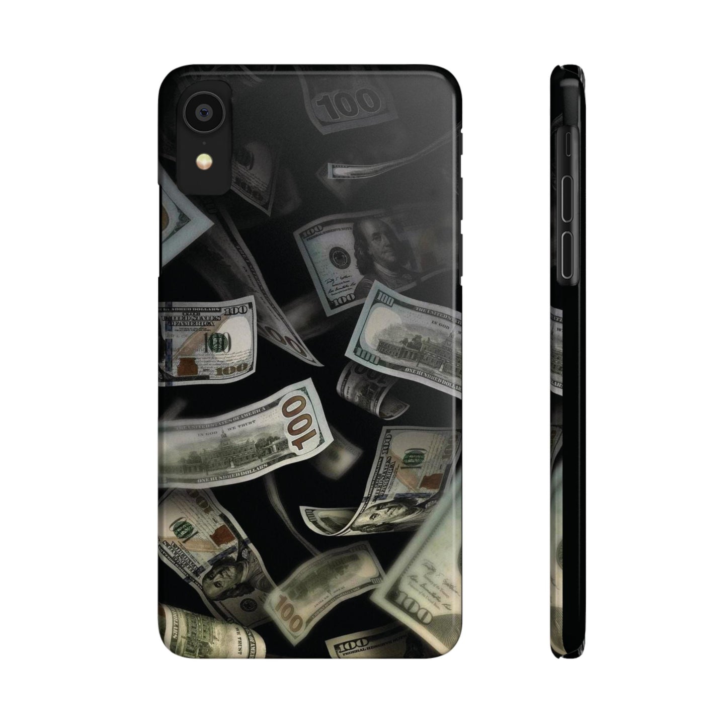 Raining money Slim iPhone Case