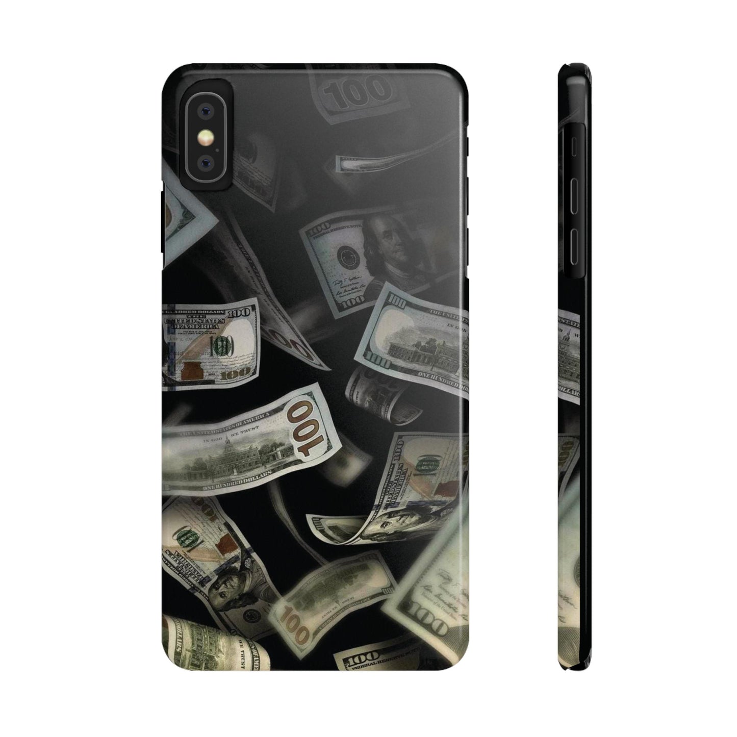 Raining money Slim iPhone Case