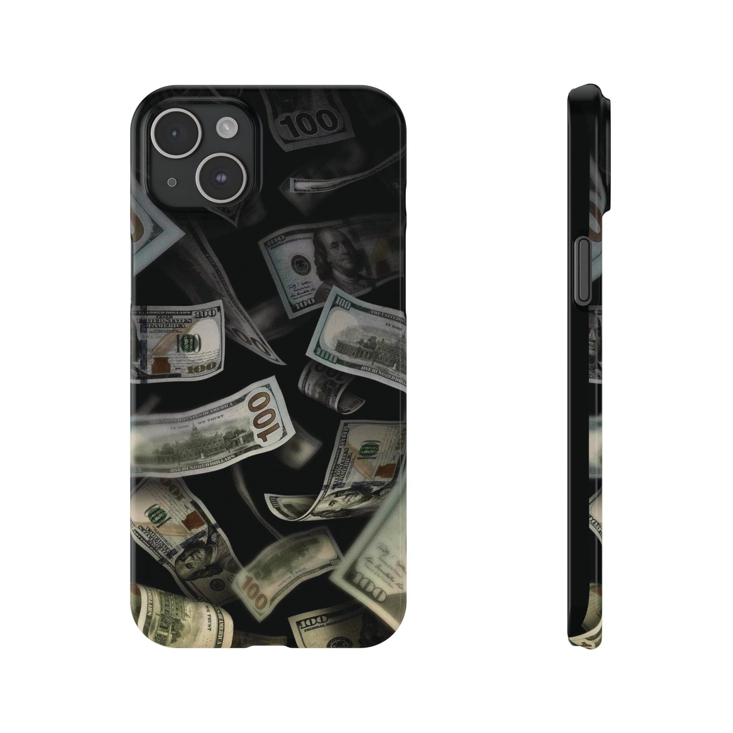 Raining money Slim iPhone Case