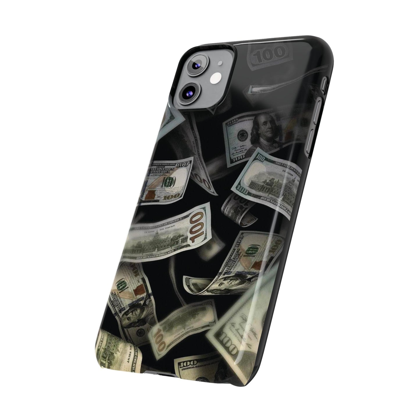 Raining money Slim iPhone Case