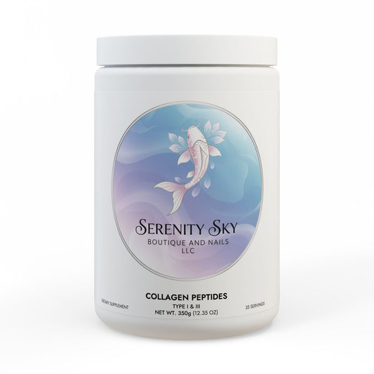Collagen Peptides Type I & III Supplement (350g, 12.3oz)
