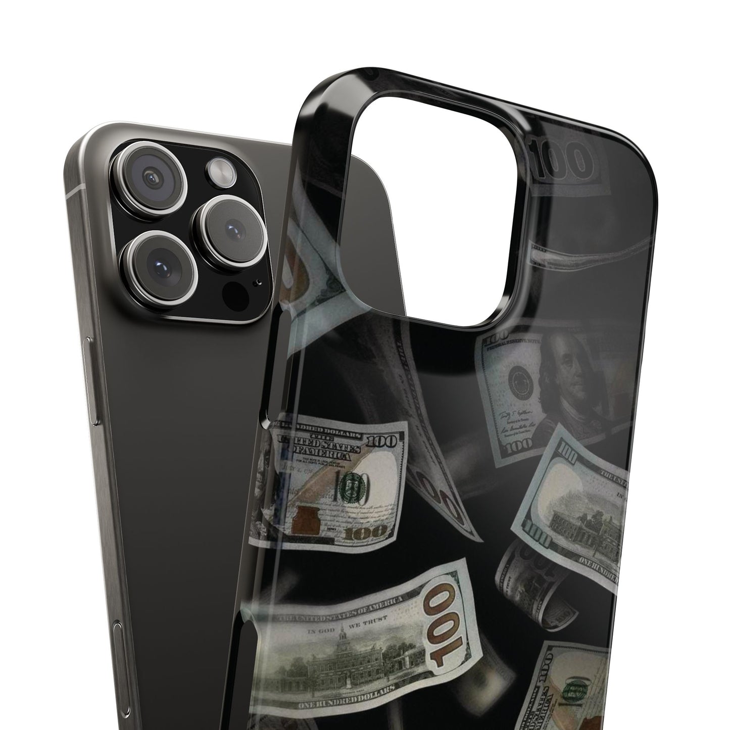 Raining money Slim iPhone Case