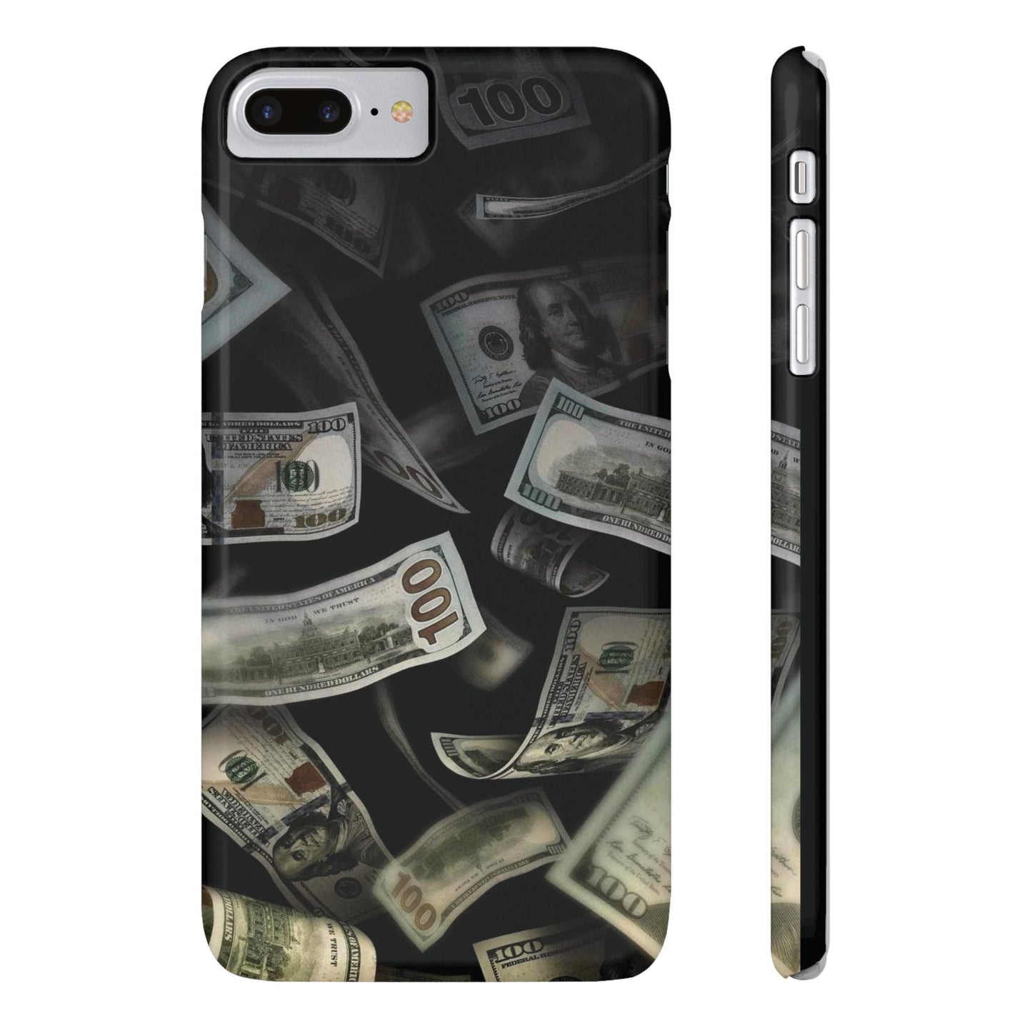 Raining money Slim iPhone Case