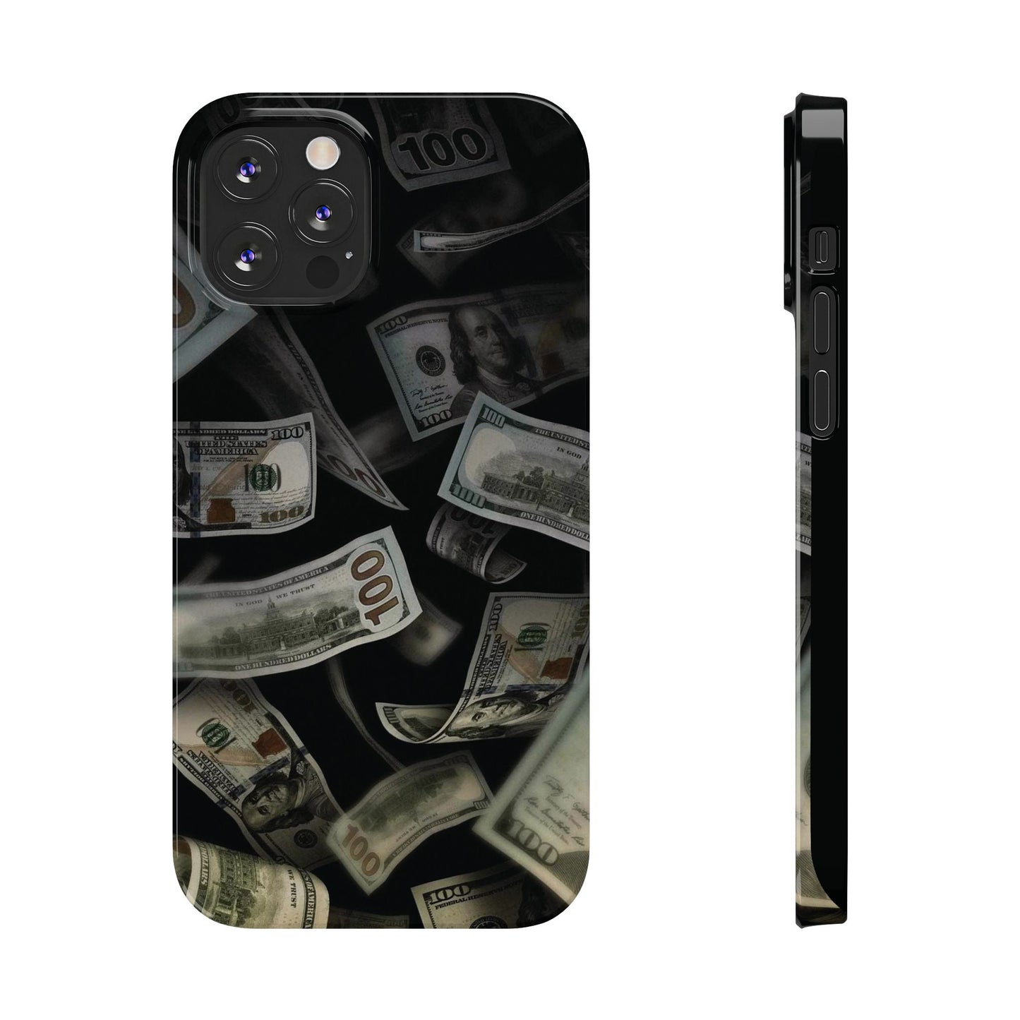 Raining money Slim iPhone Case