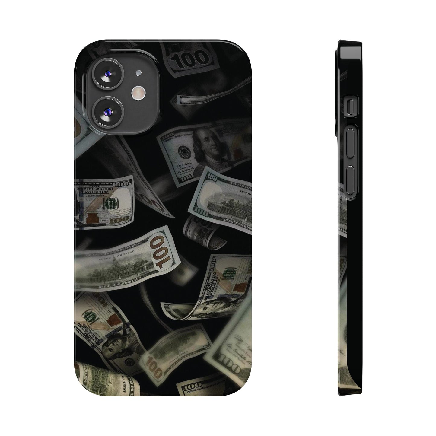 Raining money Slim iPhone Case