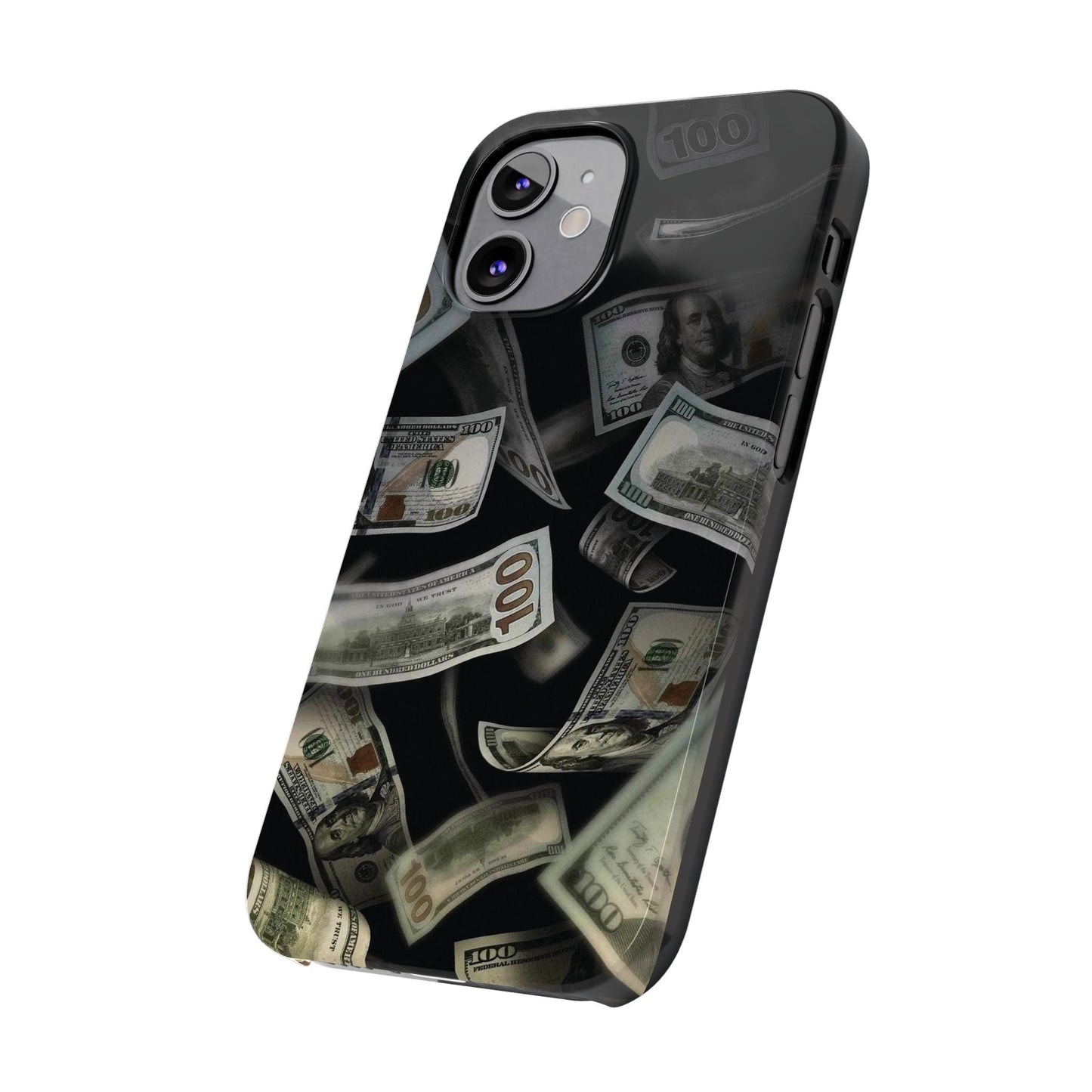 Raining money Slim iPhone Case