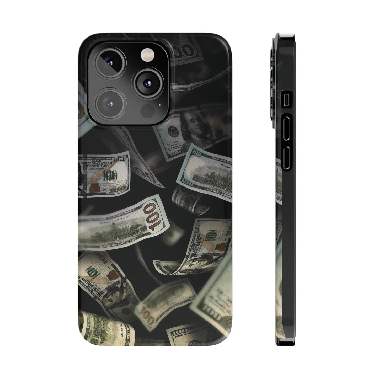 Raining money Slim iPhone Case