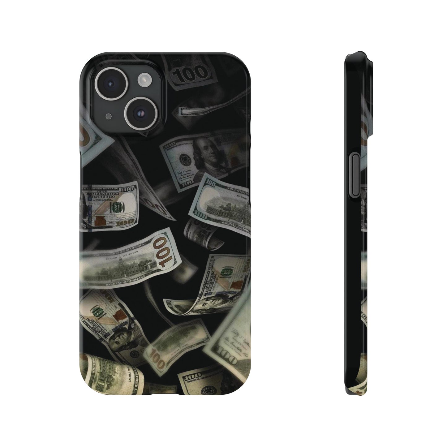 Raining money Slim iPhone Case