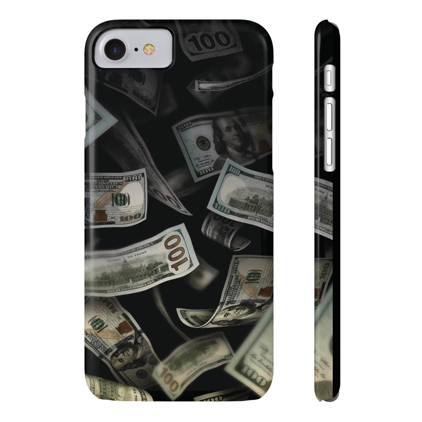 Raining money Slim iPhone Case