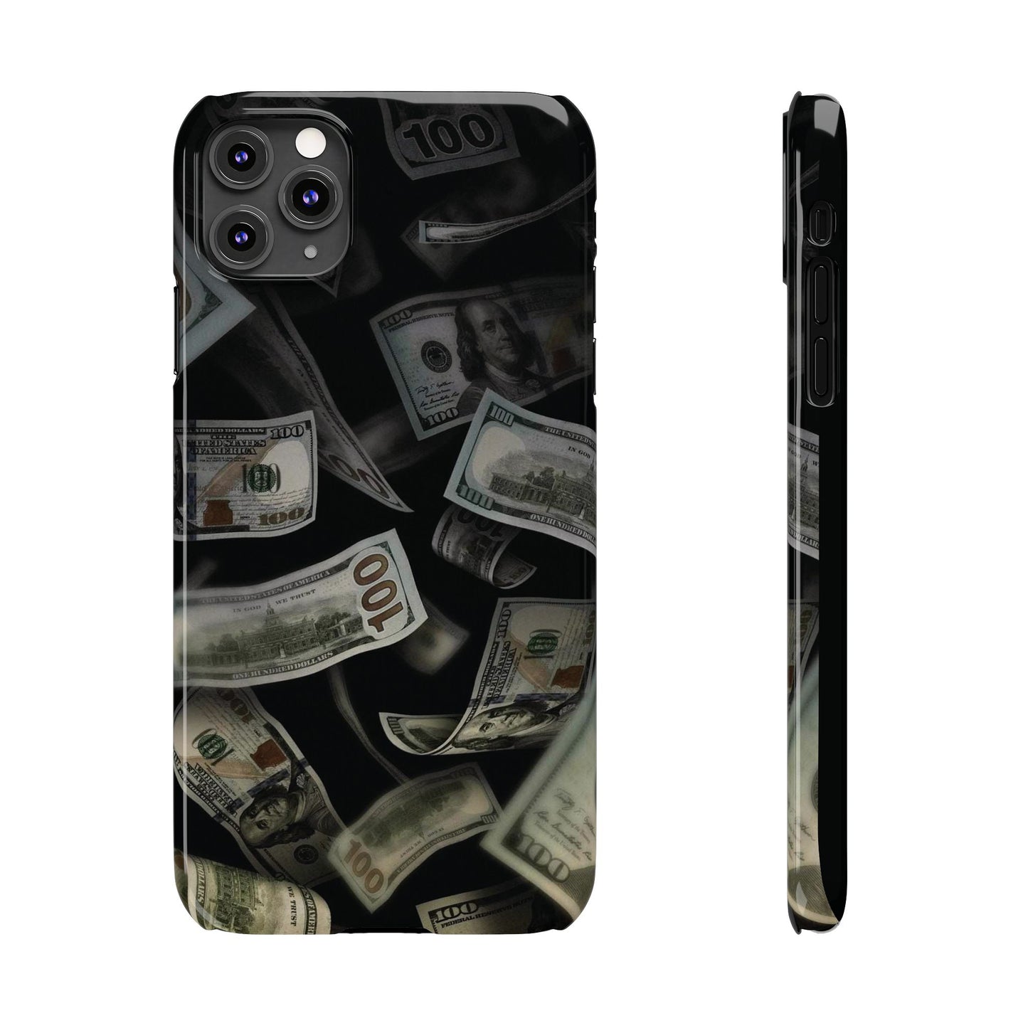 Raining money Slim iPhone Case