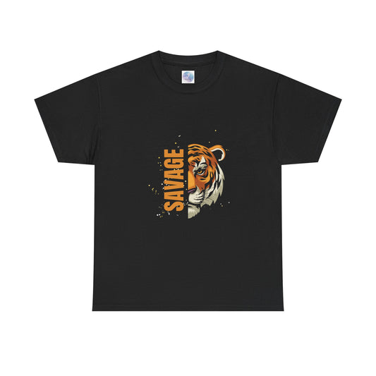 Savage Tiger Tee | Wild Graphic Shirt
