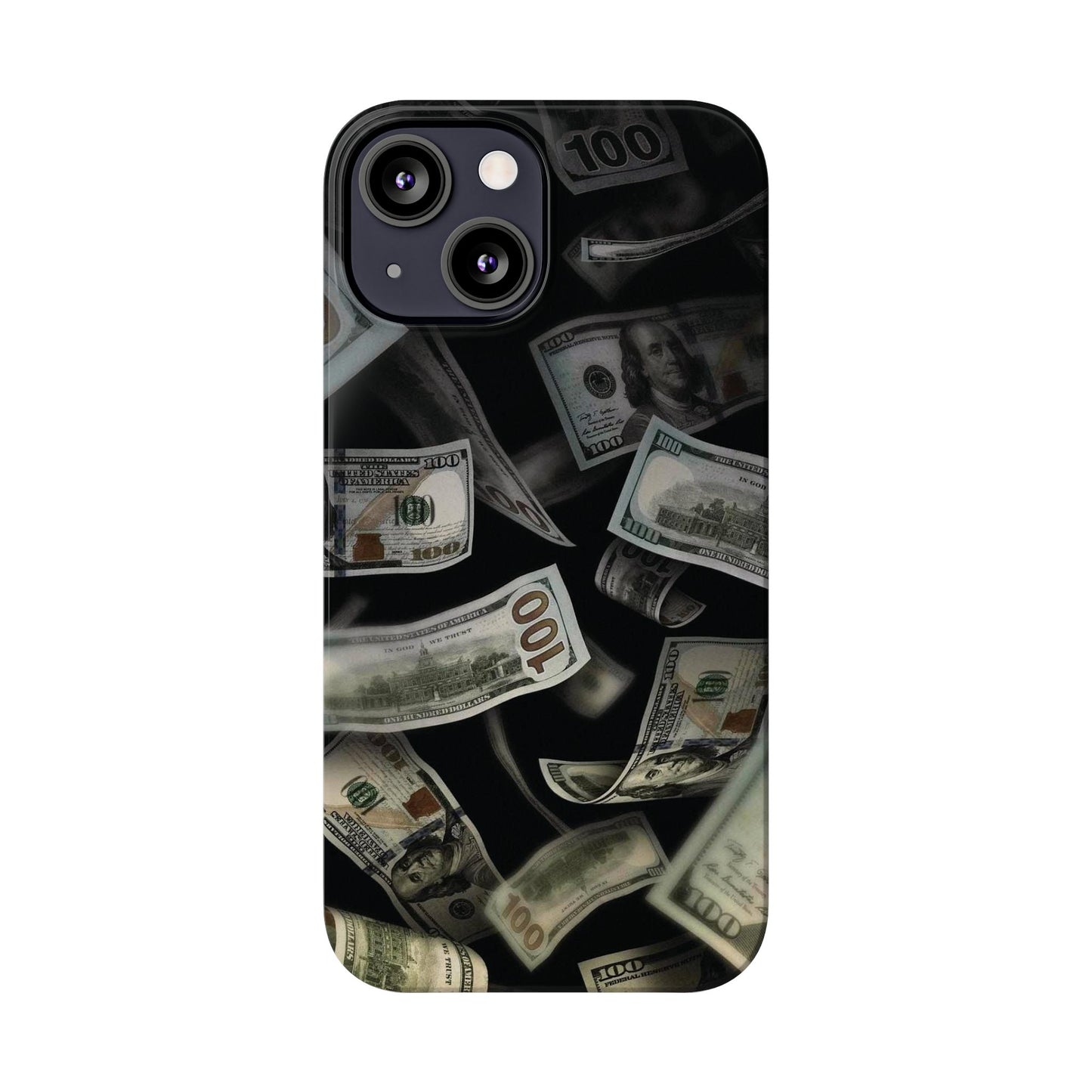 Raining money Slim iPhone Case