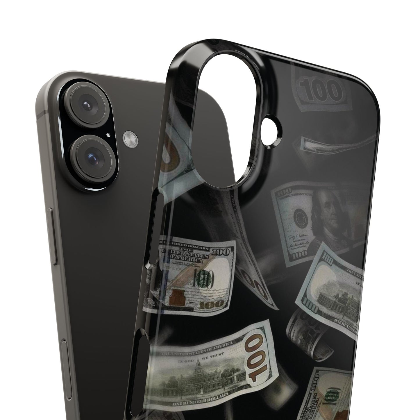 Raining money Slim iPhone Case