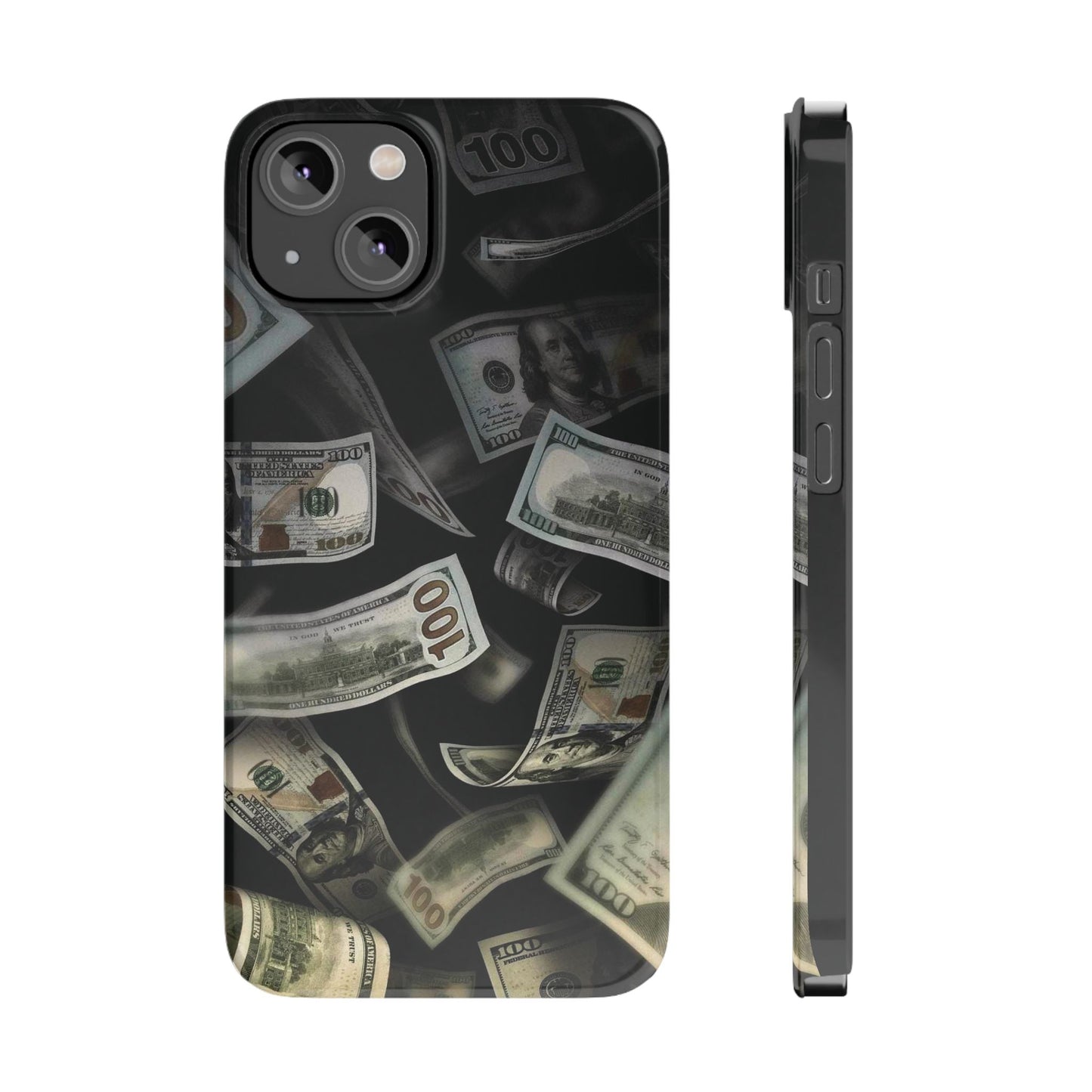 Raining money Slim iPhone Case